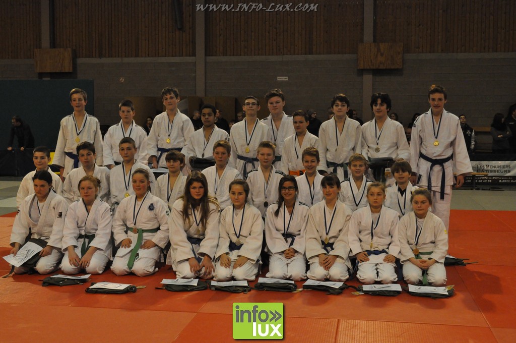 Résultats du  championnat provincial de Judo du Luxembourg à Wellin 2016