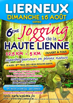 Lierneux : jogging 2015