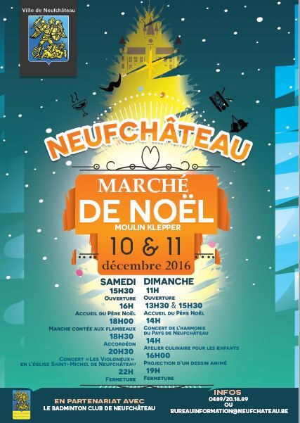 Marché de Noël de Neufchateau