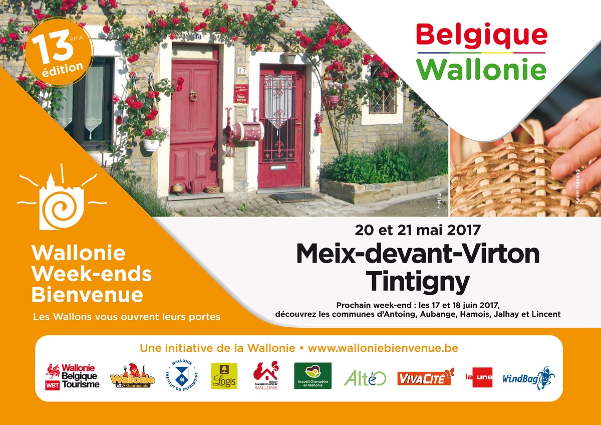 Week-end Bienvenue en Wallonie : Meix-devant-Virton et Tintigny
