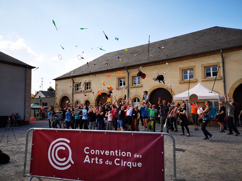 Plus de 300 personnes pour la première Convention des Arts du Cirque à Aubange !