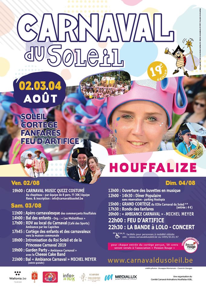 Carnaval du soleil 2019 Houffalize
