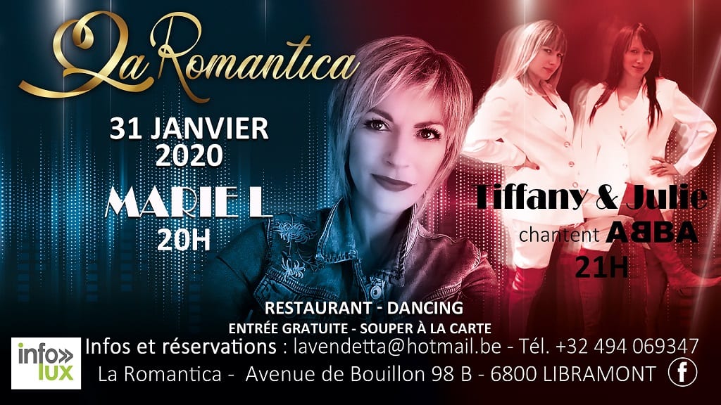 La Romantica Restaurant – Dancing Libramont : Marie L à  et Tiffany & Julie
